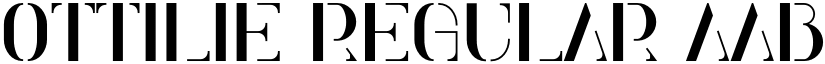 Ottilie Regular font