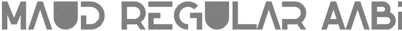 Maud Regular font
