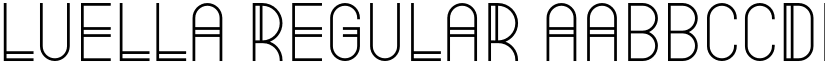 Luella Regular font
