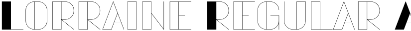 Lorraine Regular font