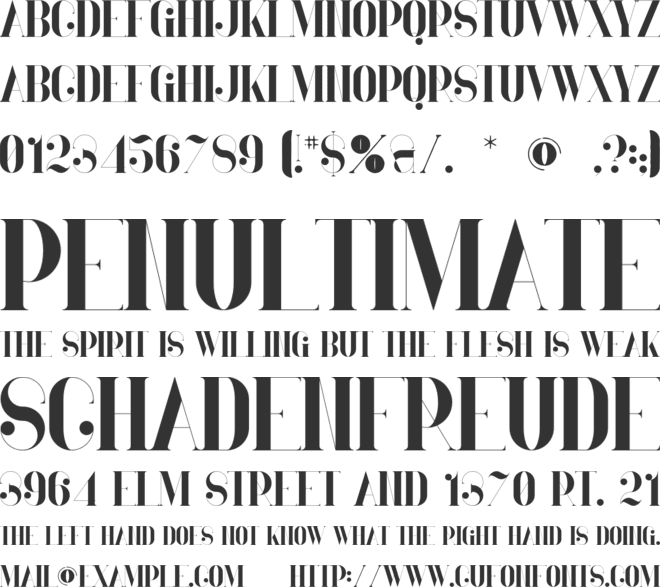 Kumasi font preview