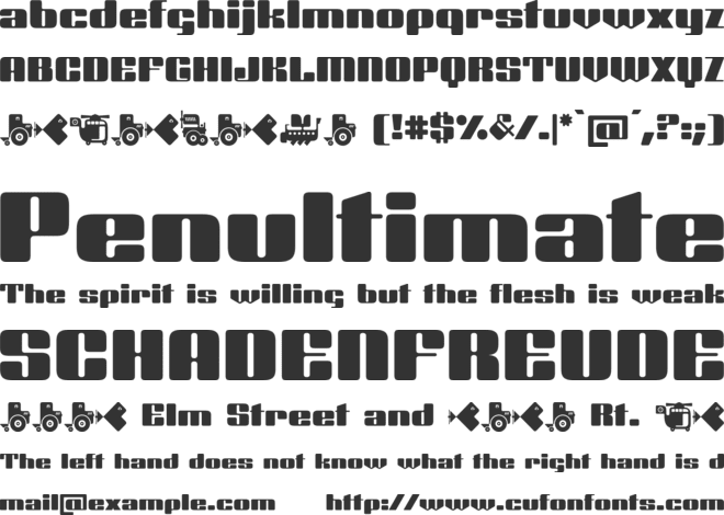 Odisean One font preview