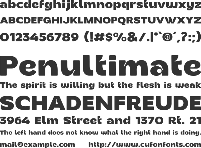 JT Olifer font preview