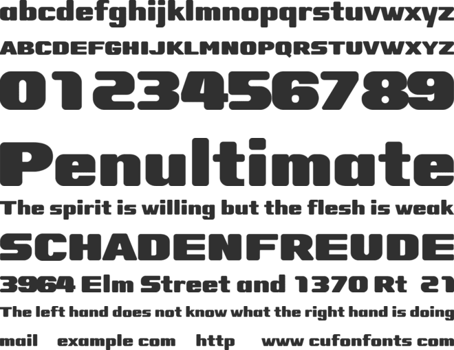 ofexer font preview