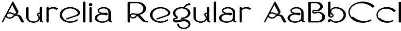 Aurelia Regular font