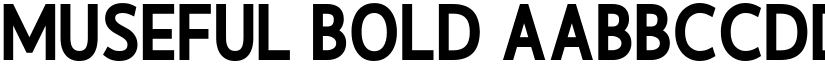 Museful Bold font