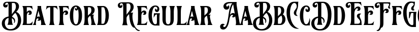 Beatford Regular font