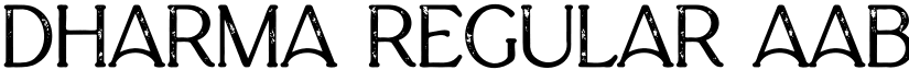 Dharma Regular font