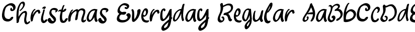 Christmas Everyday Regular font
