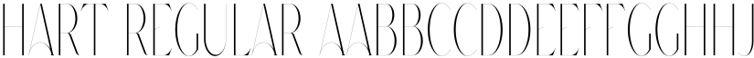 Hart Regular font
