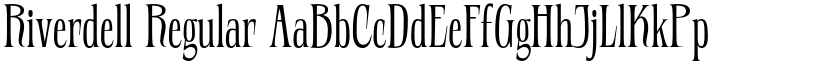 Riverdell font download