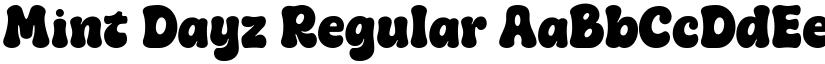 Mint Dayz Regular font