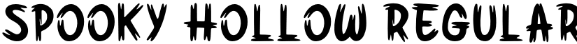 Spooky Hollow font download