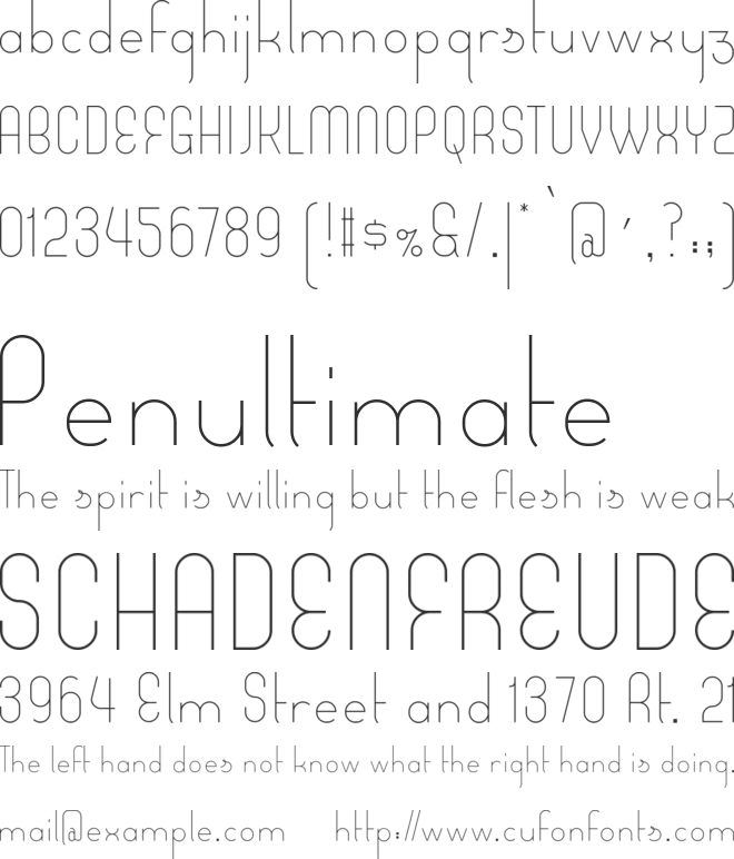 STF_OBLONGUS font preview