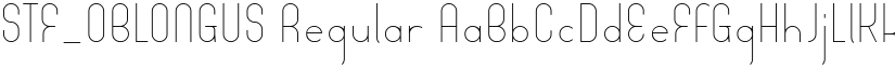 STF_OBLONGUS font download