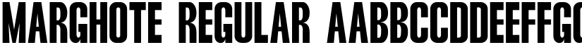 Marghote Regular font