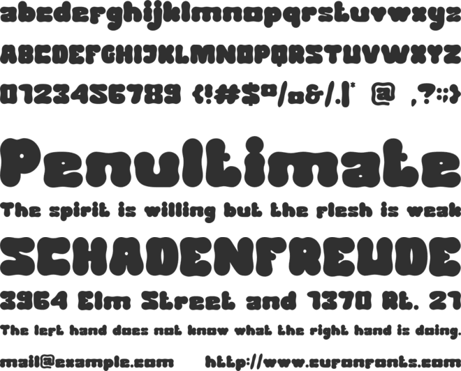 The Hepcat font preview