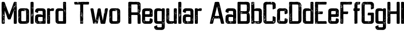 Molard Two Regular font
