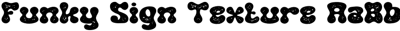 Funky Sign Texture font
