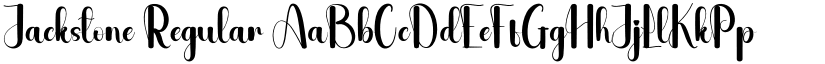 Jackstone font download