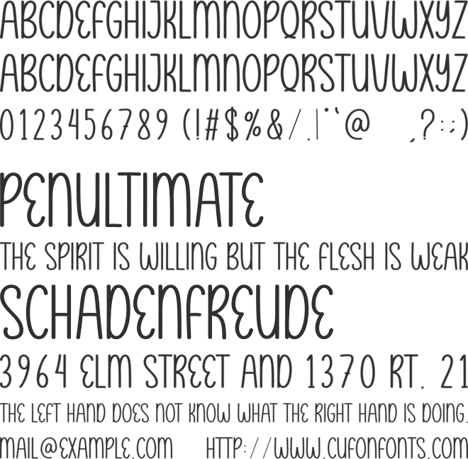 Airplane Pilots font preview