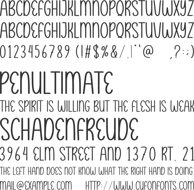 Airplane Pilots font preview