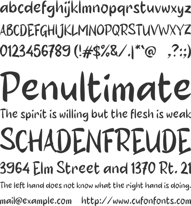 i Itikad Baik font preview