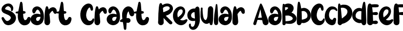 Start Craft Regular font