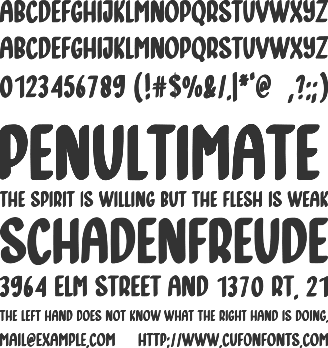 Blanket Winter font preview