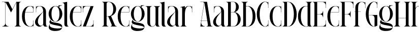 Meaglez Regular font