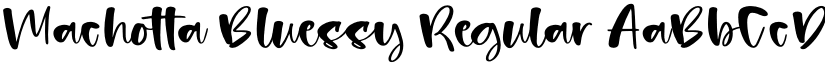 Machotta Bluessy Regular font