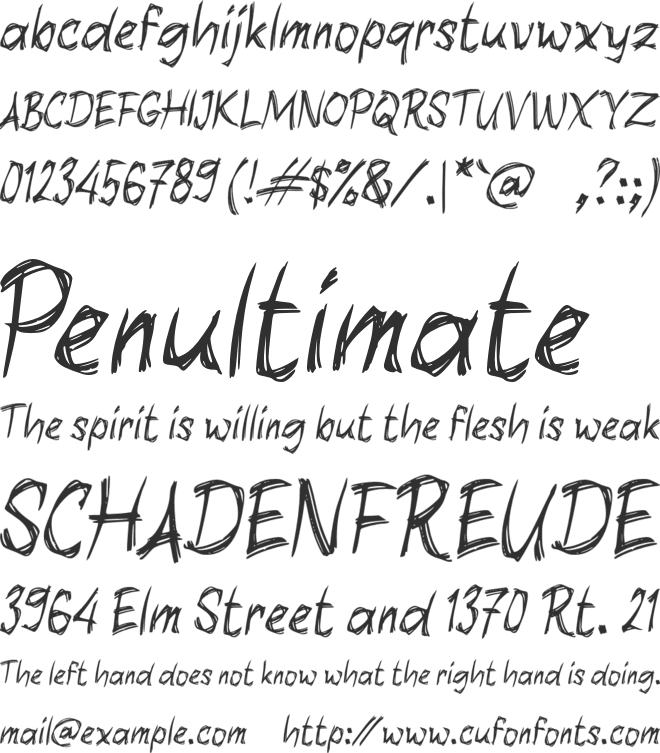 i Imbas font preview