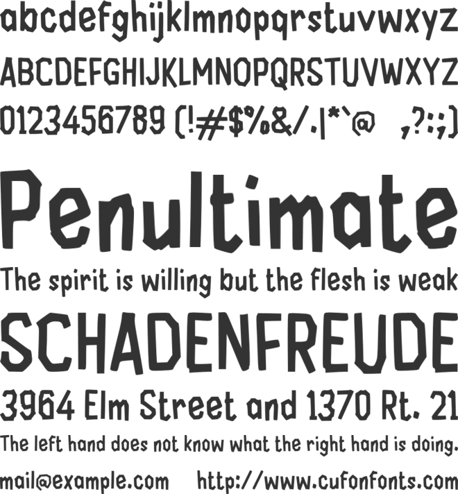 i Ikatan font preview