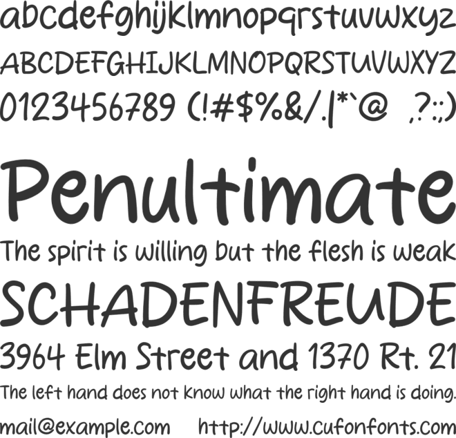 Monday Ramen font preview