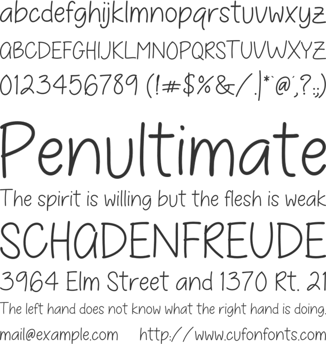 Banana Moonpie Free font preview