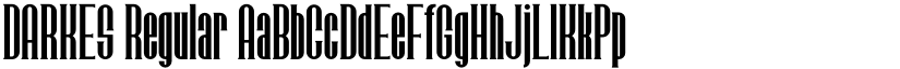 DARKES Regular font