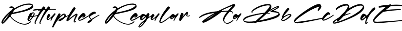 Rottuphes font download