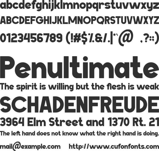 EQUALI font preview