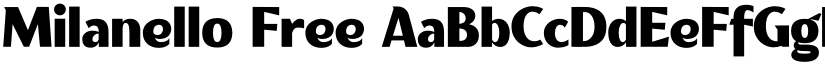 Milanello Free font