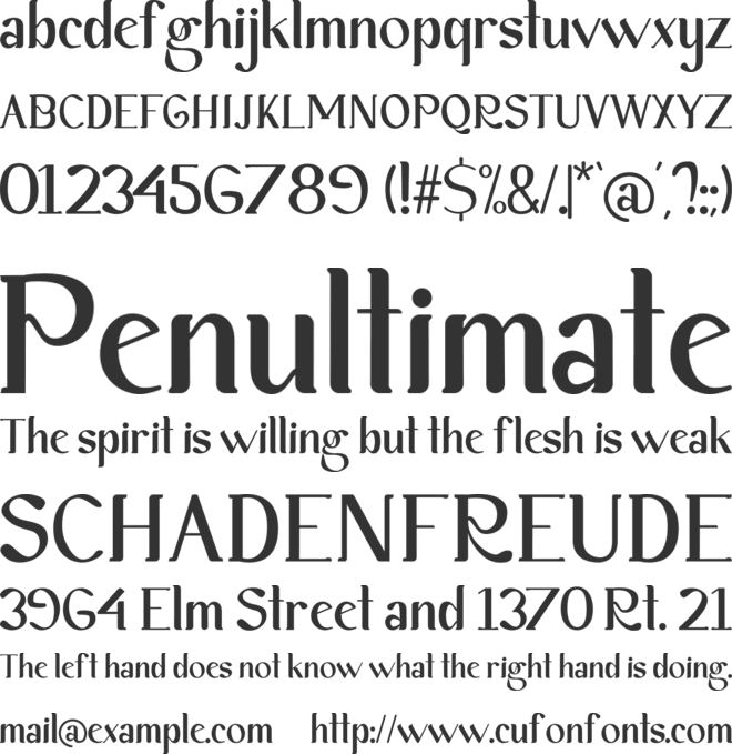 Kryshna font preview