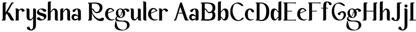 Kryshna font download