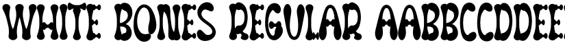 White Bones Regular font