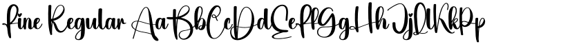 Fine Regular font