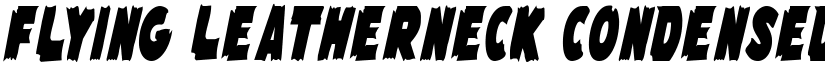 Flying Leatherneck Condensed font