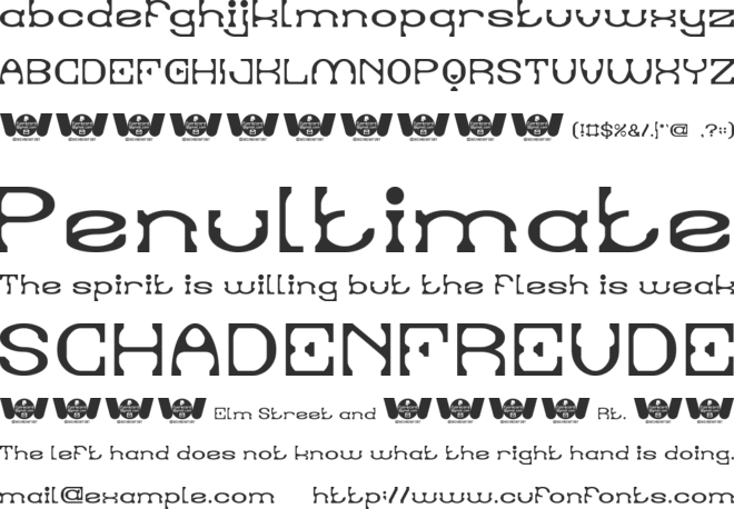 DEFAULT SYSTEM font preview