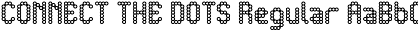 CONNECT THE DOTS font download