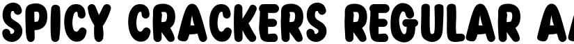 Spicy Crackers Regular font