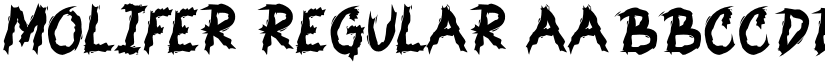 Molifer Regular font