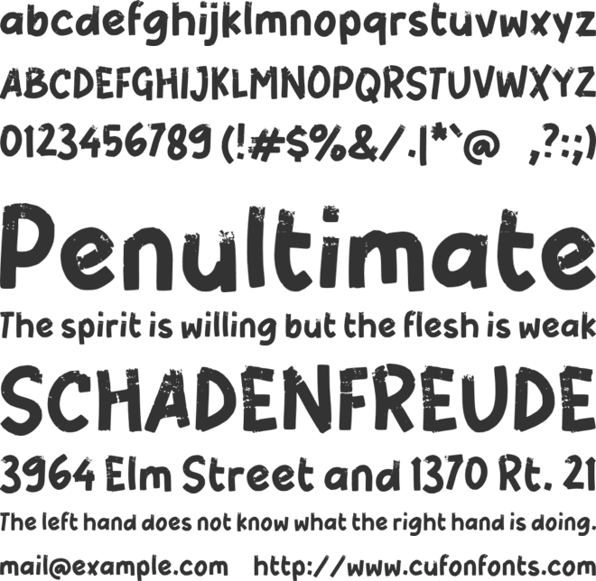 i Incar font preview