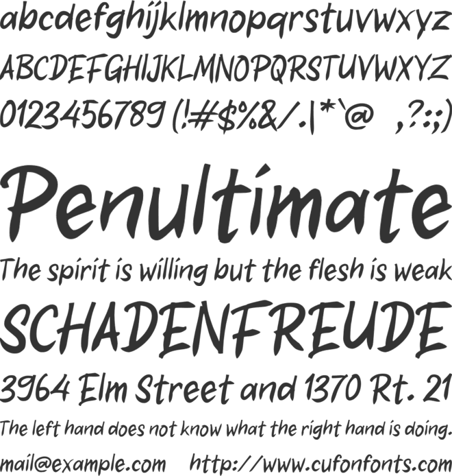 i Ipane font preview